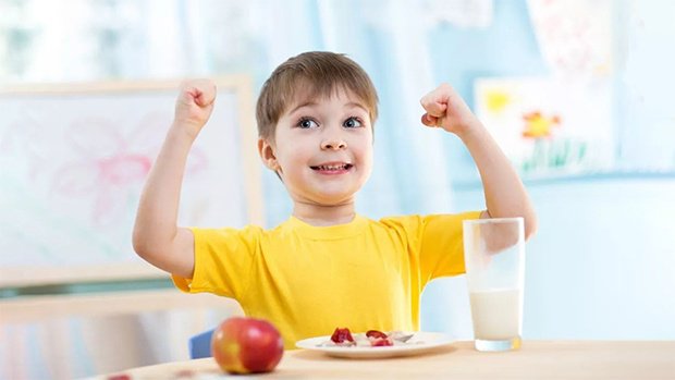 Dinh dưỡng tăng cường miễn dịch cho trẻ nhỏ