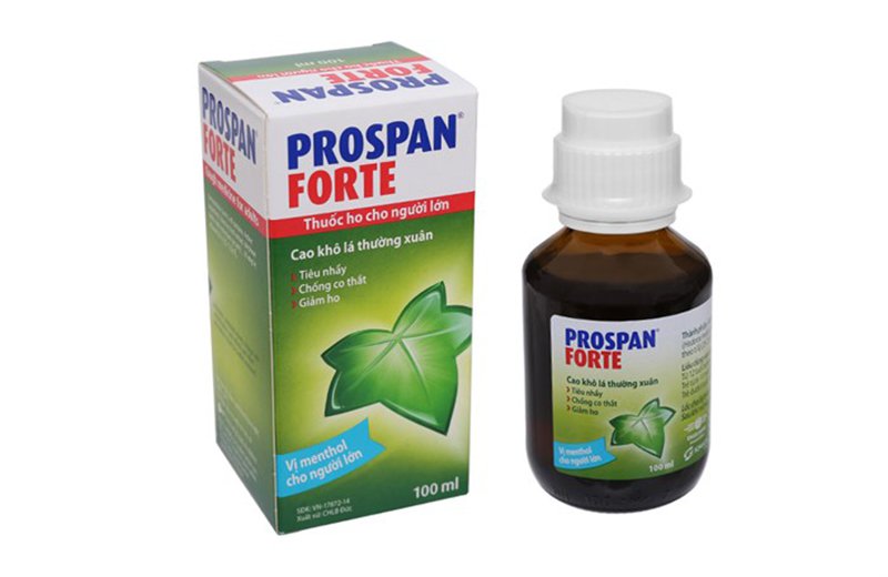 Hướng dẫn sử dụng thuốc ho Prospan dạng siro, viên ngậm cho trẻ