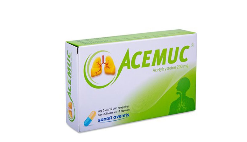 Thuốc Acemuc: Công dụng, liều dùng và tác dụng phụ