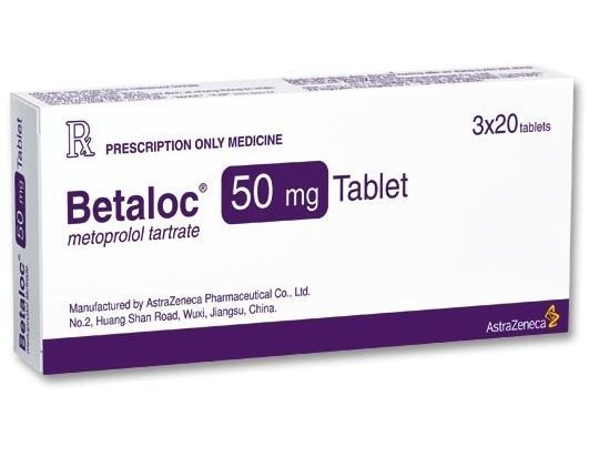 Công dụng thuốc Betaloc 50mg