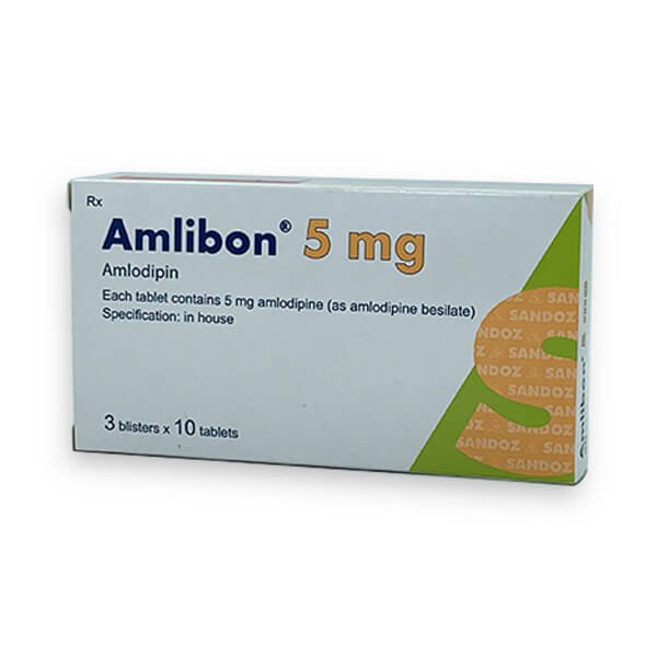 Công dụng thuốc Amlibon 5mg