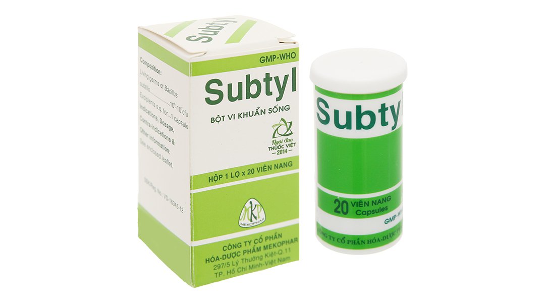 Công dụng của thuốc Subtyl