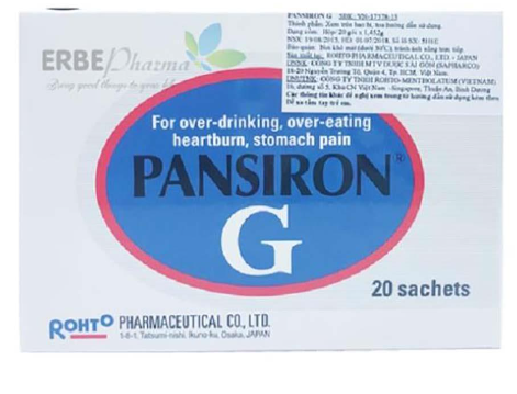Công dụng thuốc Pansiron G