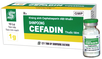Công dụng thuốc SP Cefradine