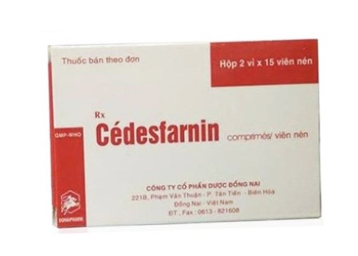 Công dụng của thuốc Cédesfarnin