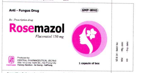 Công dụng thuốc Rosemazol
