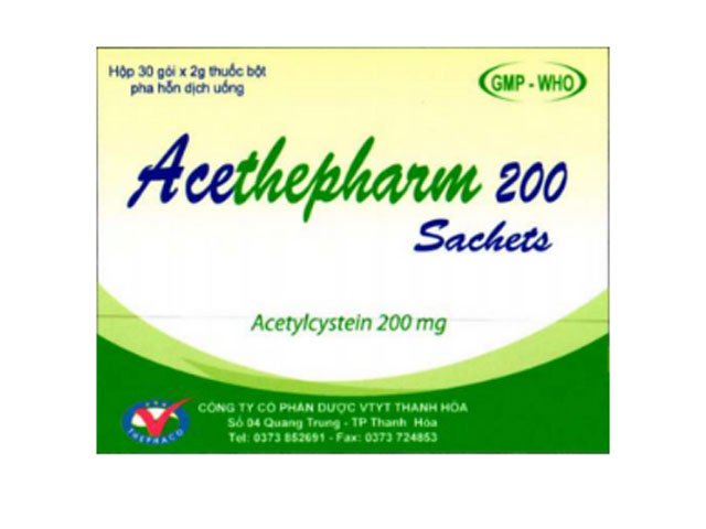 Công dụng thuốc Acethepharm