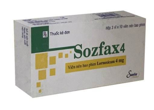Công dụng thuốc Sozfax 4