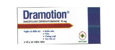 Công dụng thuốc Dramotion