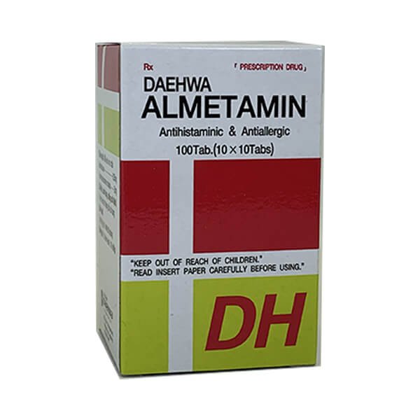 Công dụng của thuốc Daehwa Almetamin Tab