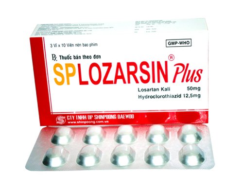 Công dụng thuốc SPLozarsin Plus