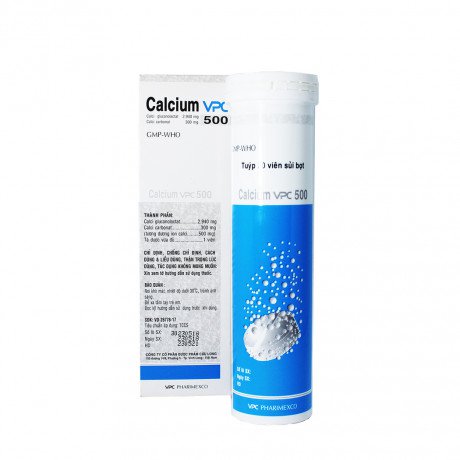 Công dụng thuốc Calcium VPC 500