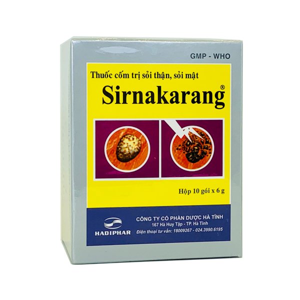 Công dụng thuốc Sirnakarang