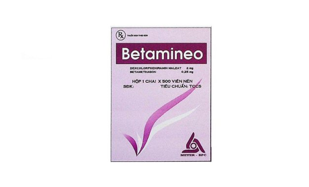 Công dụng thuốc Betamineo