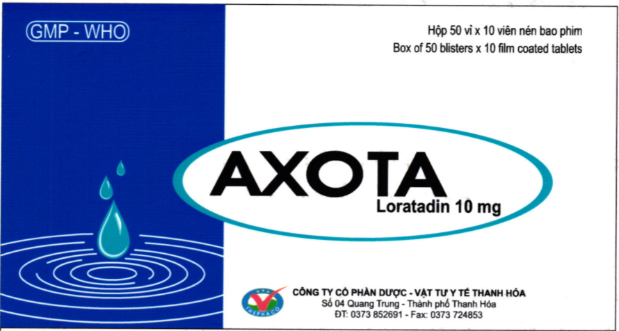 Công dụng thuốc Axota