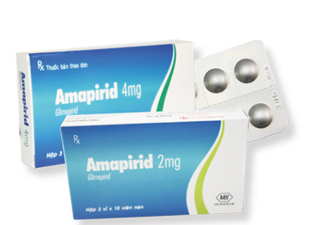 Các tác dụng phụ có thể gặp của thuốc Amapirid 2mg