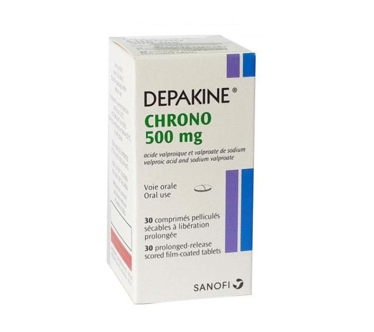 Công dụng thuốc Depakine chrono 500 mg