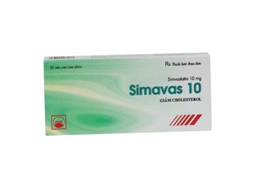 Công dụng thuốc Simavas 10