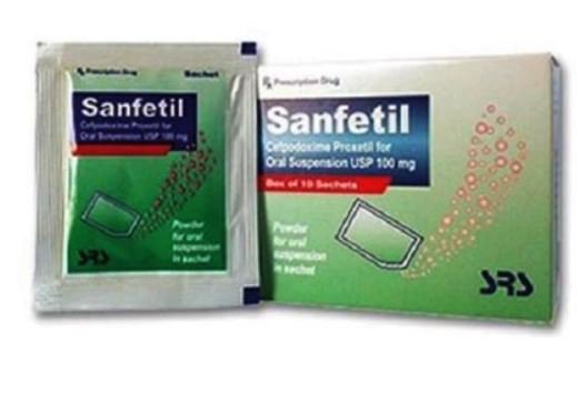 Công dụng thuốc Sanfetil 100