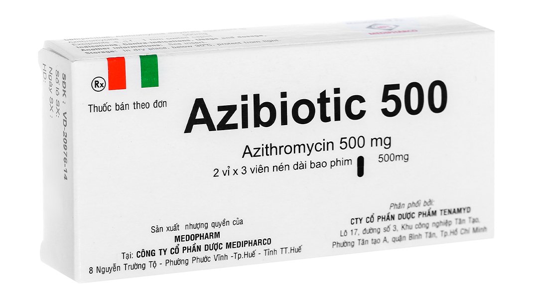 Công dụng thuốc Azibiotic