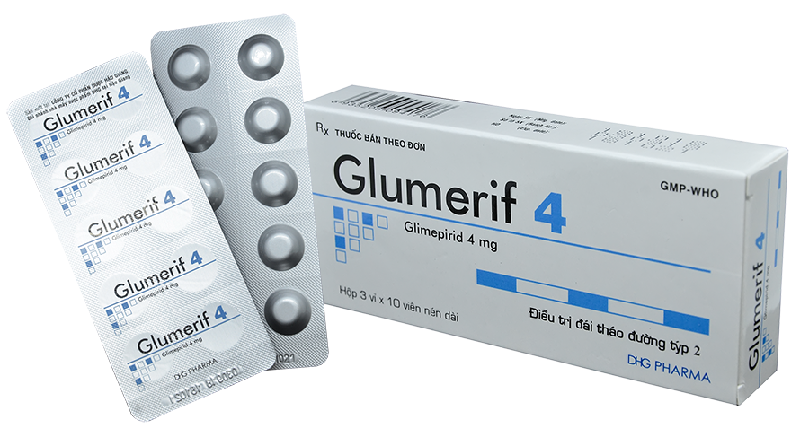Các điểm cần lưu ý khi dùng thuốc Glumerif 4