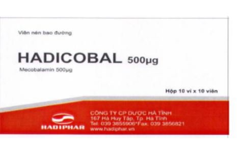 Công dụng thuốc Hadicobal