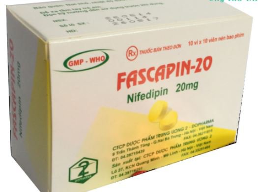 Công dụng thuốc Fascapin 20