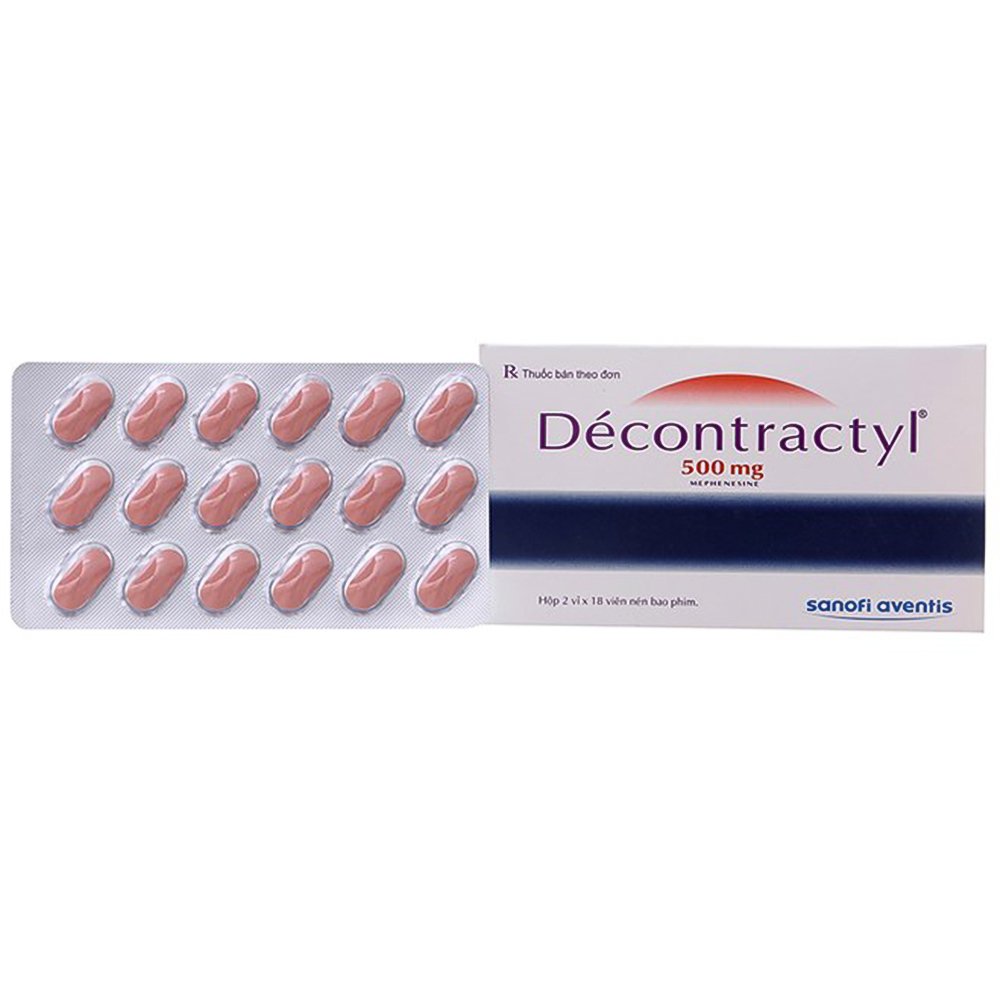 Công dụng thuốc Décontractyl