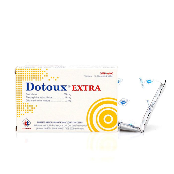 Công dụng thuốc Dotoux Extra