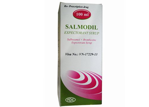 Công dụng của thuốc Salmodil Expectorant Syrup