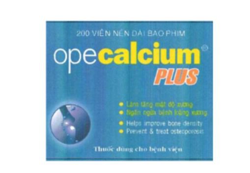 Công dụng thuốc Opecalcium Plus