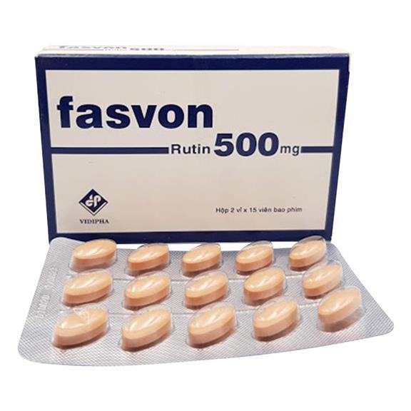 Công dụng thuốc Fasvon