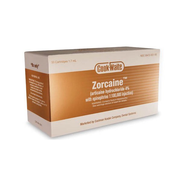 Công dụng thuốc Zorcaine