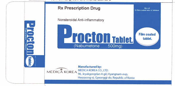 Công dụng thuốc Procton Tablet