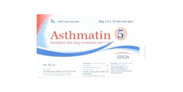 Công dụng thuốc Asthmatin 5