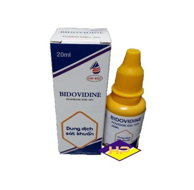Công dụng thuốc Bidovidine