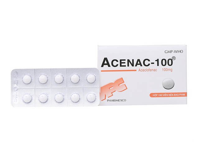 Công dụng thuốc Acenac 100