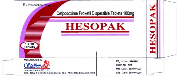 Công dụng thuốc Hesopak