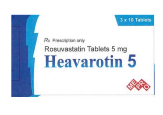 Công dụng thuốc Heavarotin 5