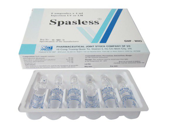 Công dụng thuốc Spasless