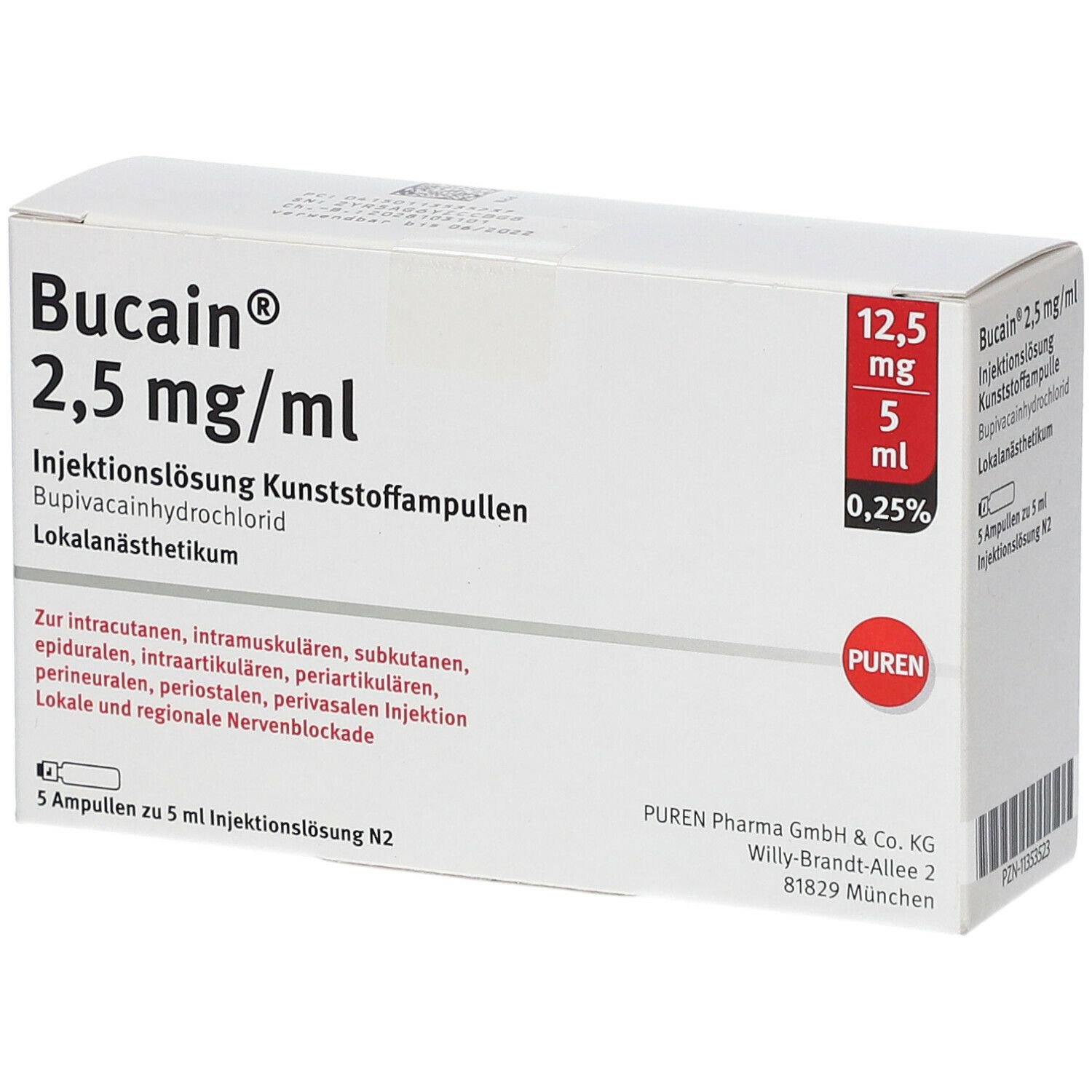 Công dụng thuốc Bucain spinal