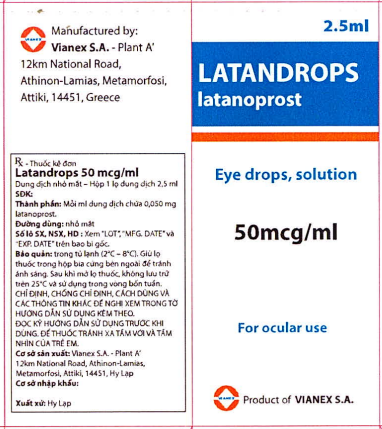 Công dụng thuốc Latandrops