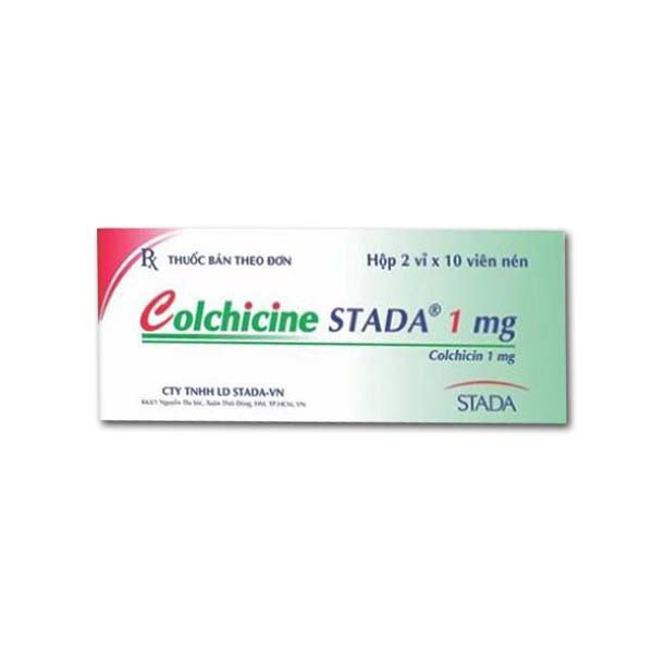 Công dụng thuốc Colchicine Stada 1 mg