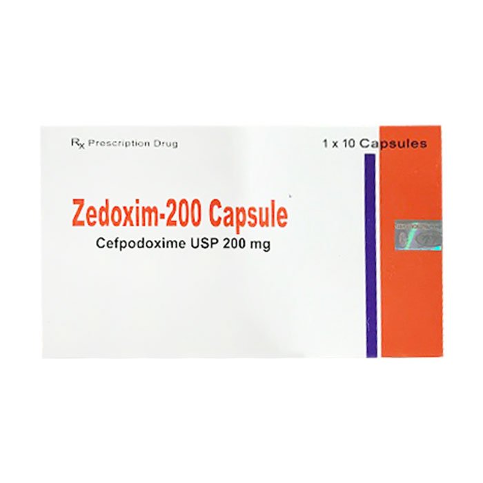 Công dụng thuốc Zedoxim-200