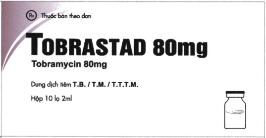 Công dụng thuốc Tobrastad 80mg