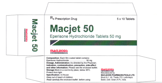 Công dụng thuốc Macjet 50