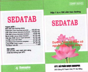 Công dụng thuốc Sedatab