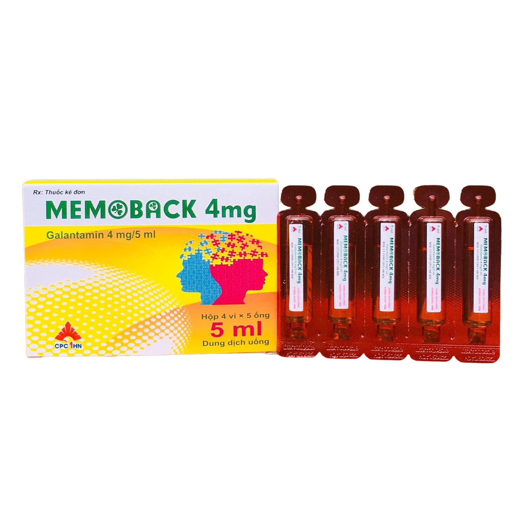 Công dụng thuốc Memoback
