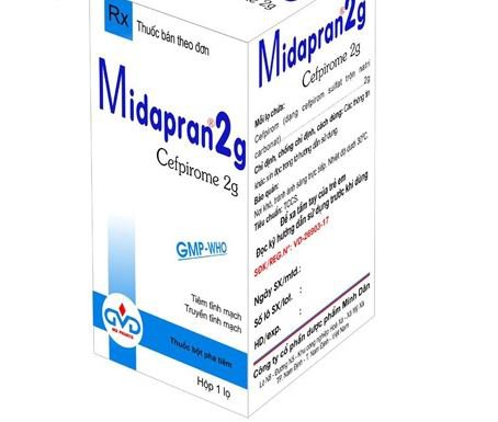Công dụng thuốc Midapran