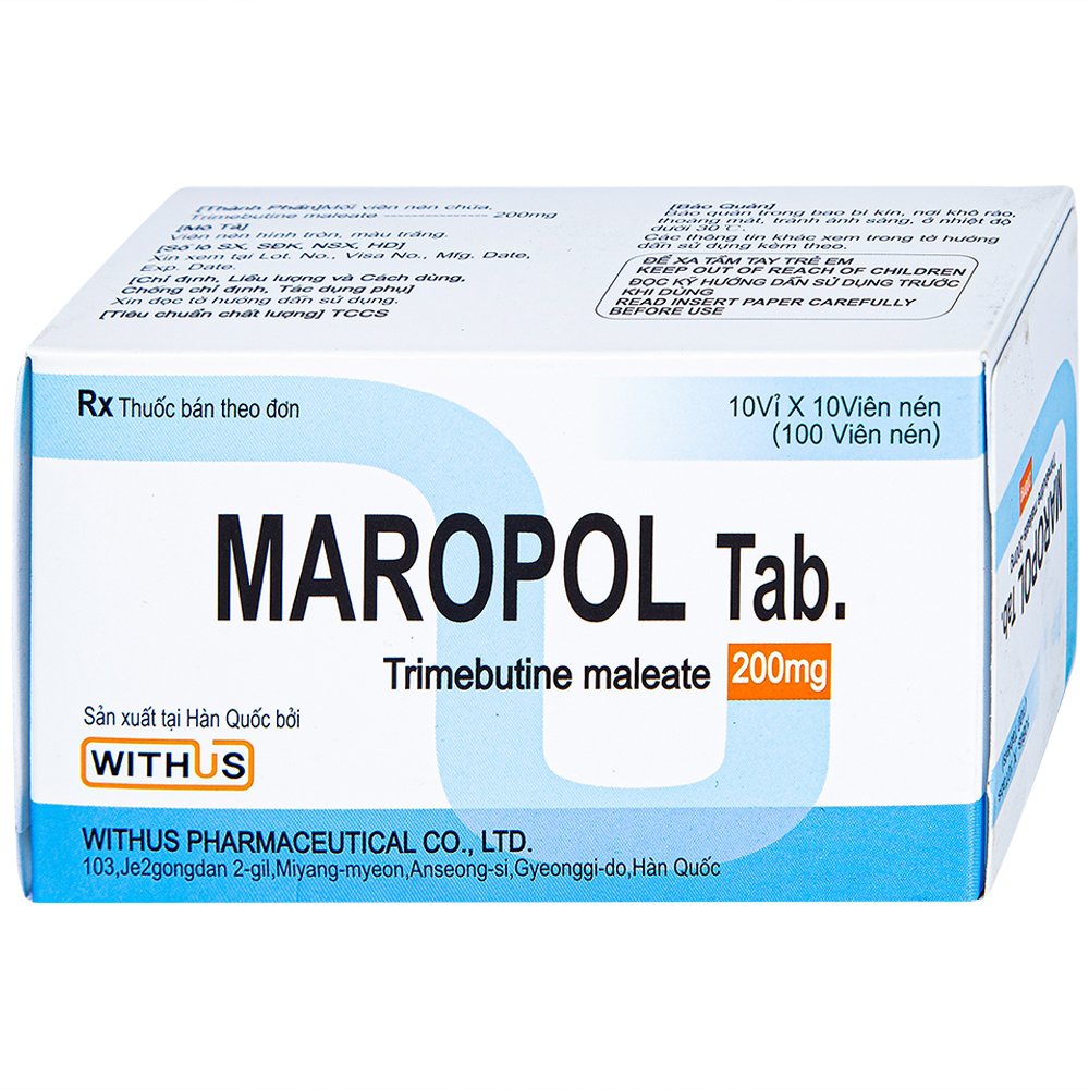 Công dụng thuốc Maropol Tab